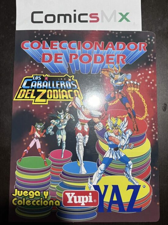 Colección Tazos Caballeros del Zodiaco Yupi Completa