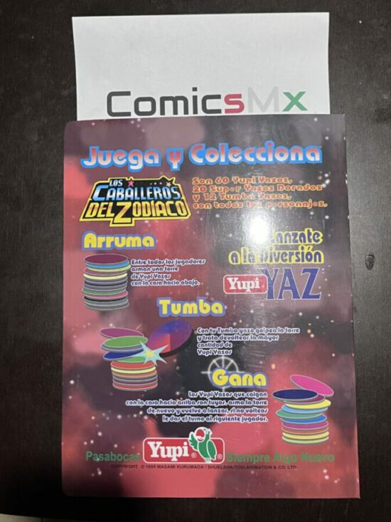 Colección Tazos Caballeros del Zodiaco Yupi Completa - Image 4