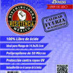 Bolsa para manga grande 25 pzas.