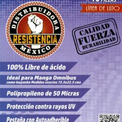 Bolsa manga omnibus 10 pzas