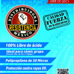 Bolsa Para Comic línea de lujo 100pzas