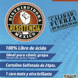 Cartón protector para comic línea de lujo (25 piezas)