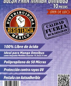 Bolsa manga omnibus 10 pzas.