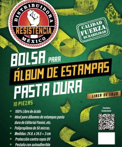 bolsa album estampas dura
